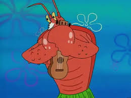 MoltLarry with ukulele